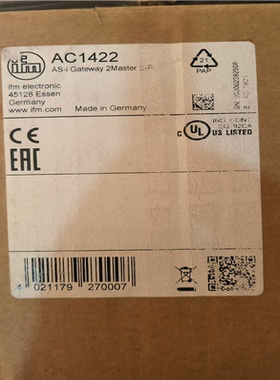 【汇生】IFM AC1422全新原装议价【议价】