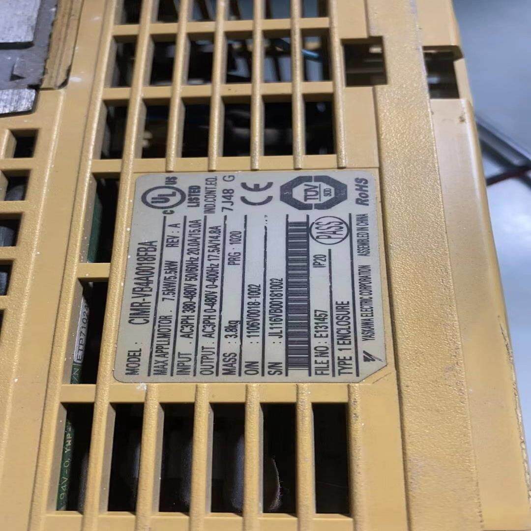 【汇生】二手CIMR-VB4A0018FBA  安川变频器 功能包好【议价】