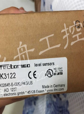 ifm易福门erector160 LK3122 LK0264B-B-00KLPKG/US ~议价