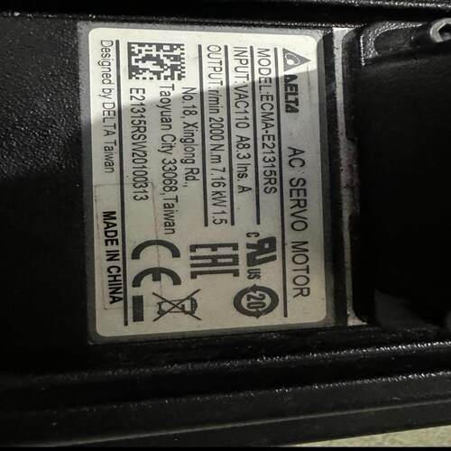 (议价)#Delta/台达++ECMA-E21315RS1.5kw脉