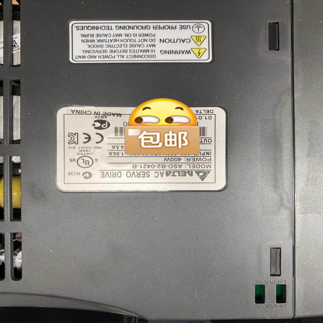 数台台达400w伺服驱动器ASD-B2-0421-B(崽崽配件）