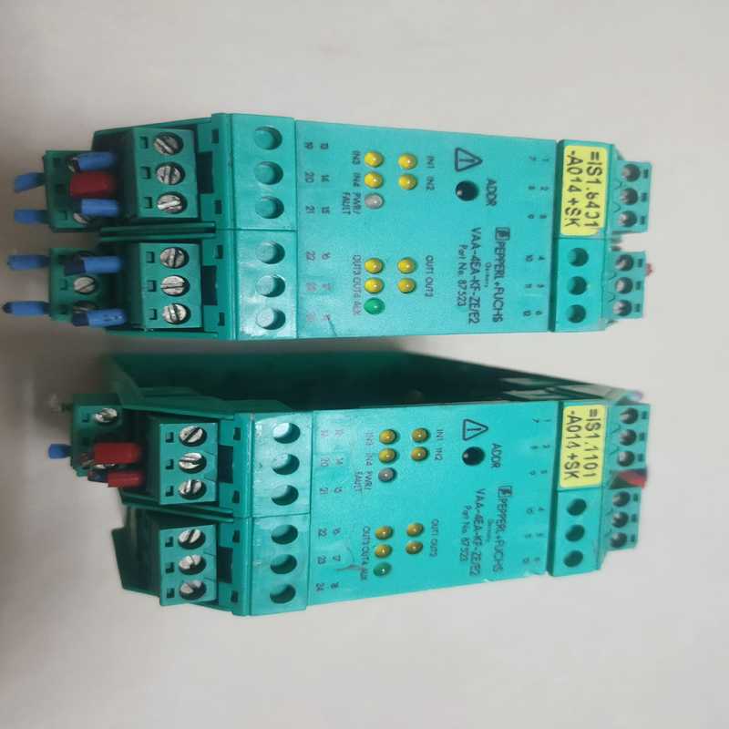 VAA-4EA-KF-ZE/E2倍加福安全模块87523两个（夫美商行）
