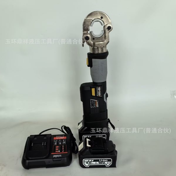 厂促迷你小型充电液压钳直柄式RB-300(LS-300)数显便携式电动压线