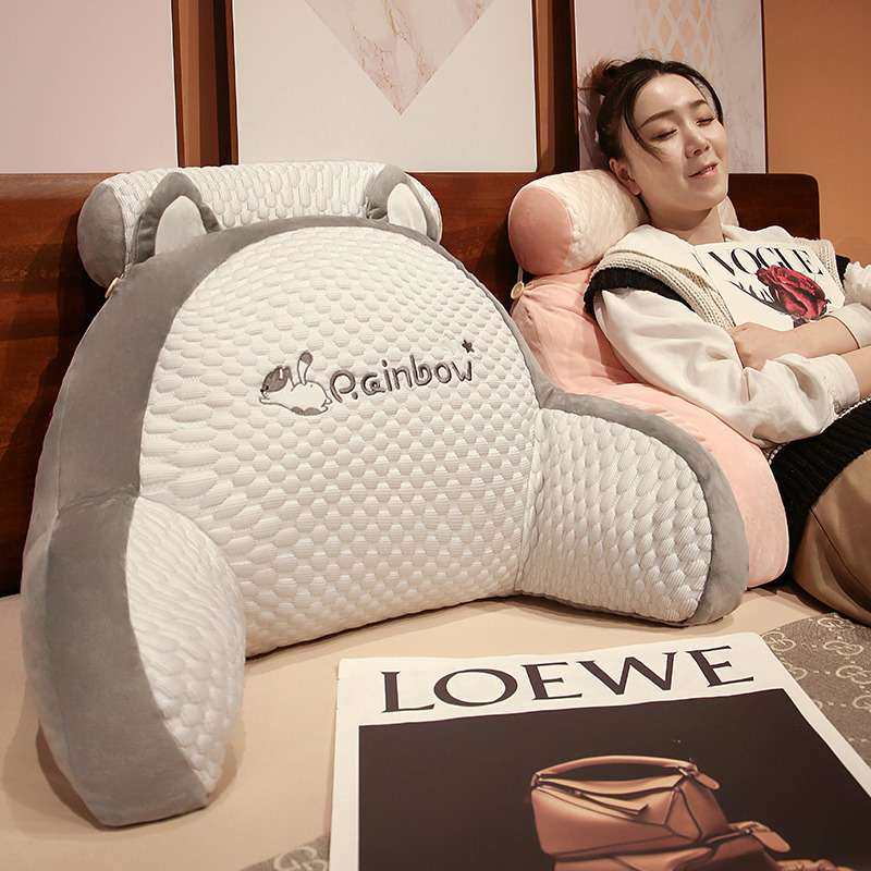 冰豆豆护腰靠枕靠垫床头软包拼接宿舍床上榻榻米大靠背四季通用,居家布艺,床头靠垫,淘宝优惠券,粉丝福利购,淘宝优惠卷