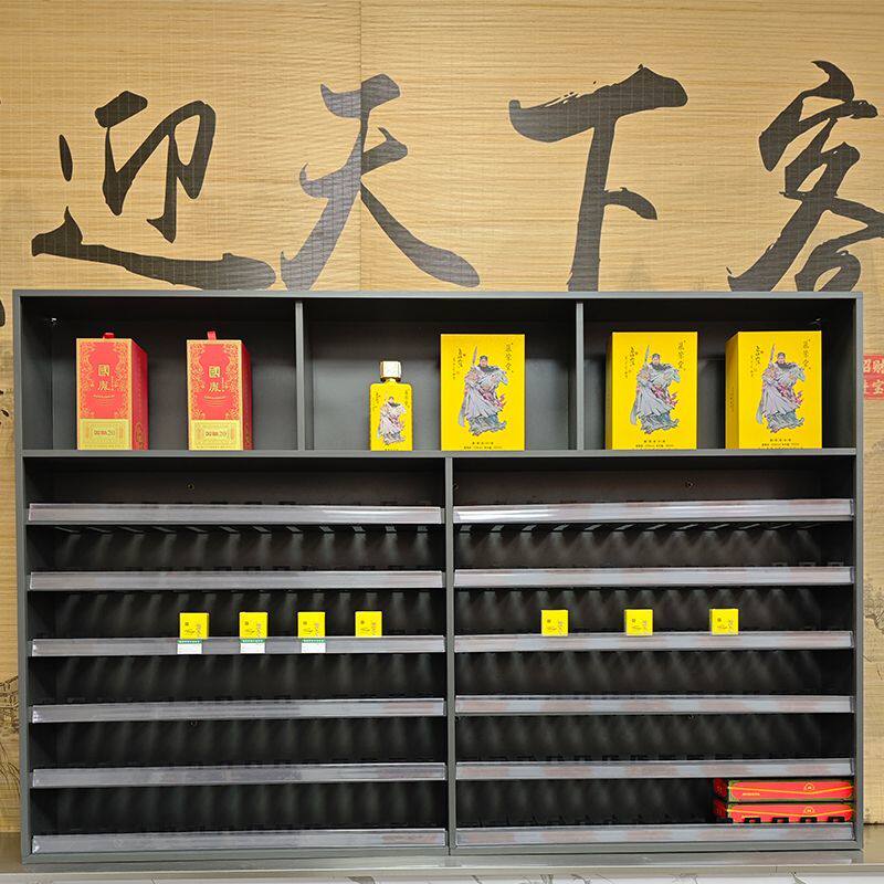 挂壁多层烟架香烟架墙壁上小烟架子挂墙式烟台展示架排烟烟盒烟柜
