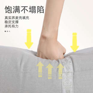 瑜伽抱枕阴瑜伽肩倒立枕圆柱枕头孕妇艾扬格辅具训练荞麦瑜珈枕