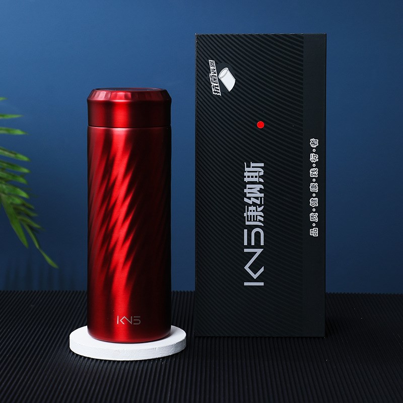 高端全骨瓷真陶瓷芯内胆保温杯茶水分离泡茶杯U便携车载水杯子