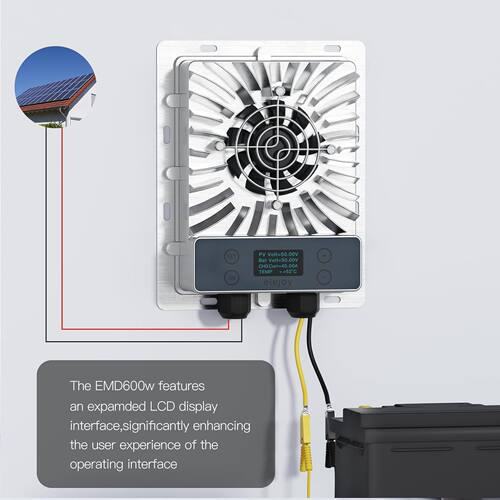 600W MPPT Solar Charge Controller IP65 Waterproof Step-Down