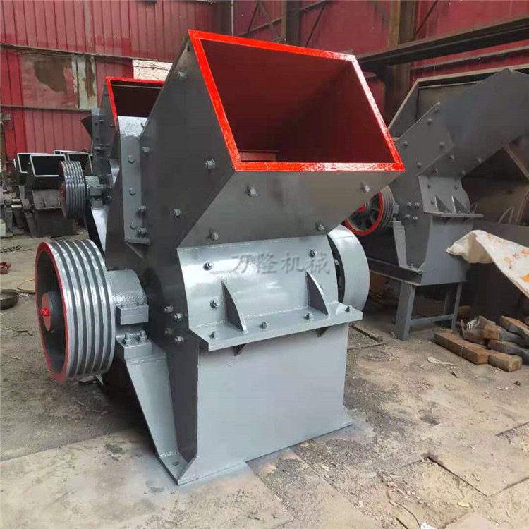 小型锤式破碎机鹅卵石煤矸石青石大块煤炭粉碎机锤式碎石机