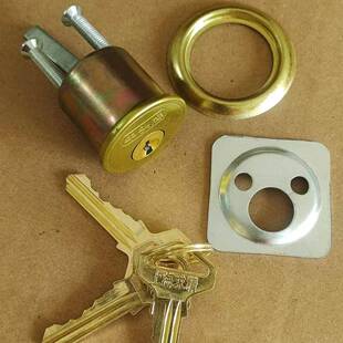 牛头锁芯老式木门上海求精锁芯锁匠耗材钥匙锁配件包邮【量大可聊