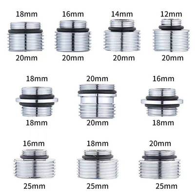 4分外螺纹花洒软管转接头 分水器连接头淋浴混水阀双头螺对丝配件