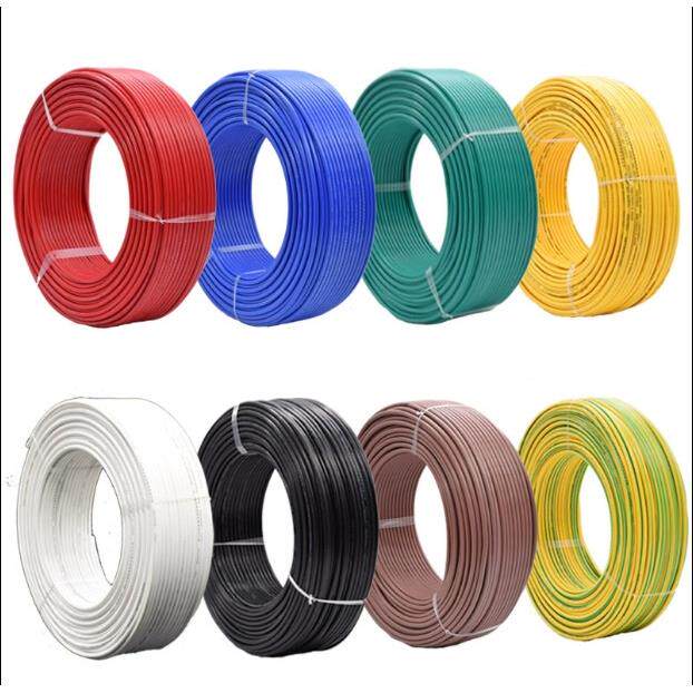 国标单芯多股软线RV0.12/0.2/0.3/0.5/0.75/1/1.5/2.5平方拆零卖