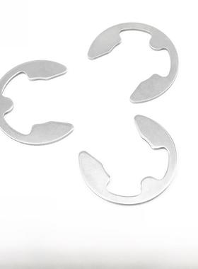 DIN6799e型卡簧德标不锈钢开口挡圈不锈钢E型轴用挡圈卡环304/420