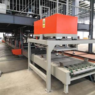 匀质保温板生产设备 棍压式 曲阜宏泰BF 9型多功能防火门芯板设备