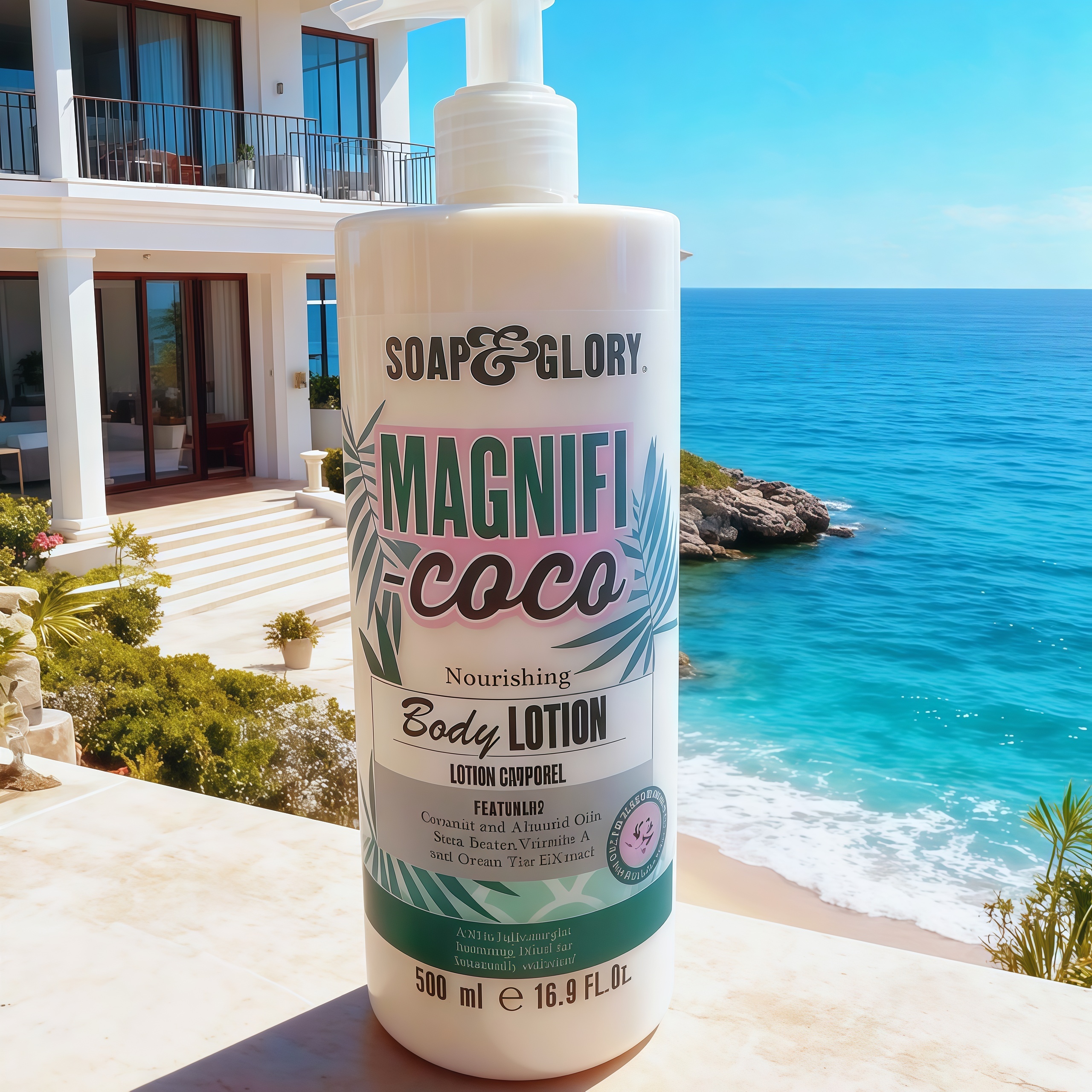 Soap&Glory正品丝芙格芮木质玫瑰身体乳椰奶香保湿润肤秋冬留香