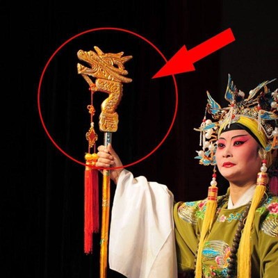 速发头剧古曲用品京剧舞台表演戏装兵器雕刻打銮驾龙戏拐佘太君老