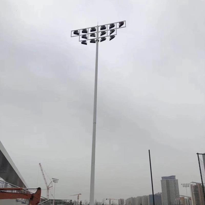 升降高杆式明灯户外2米路0灯学XRE校球场码头车站照LED高杆灯投光