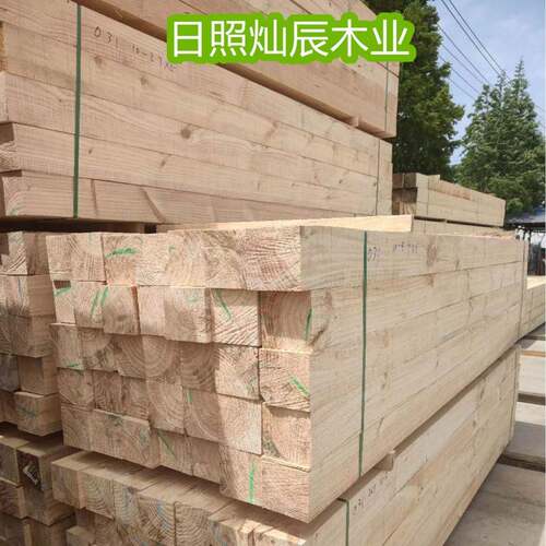 古建用米长ZFK枕方木木圆木建筑方木实木抛6光木材建筑方木柱木板