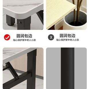 折叠户矮桌吃饭桌家用宿折舍桌子简易摆地摊叠桌外烧00餐烤四方地