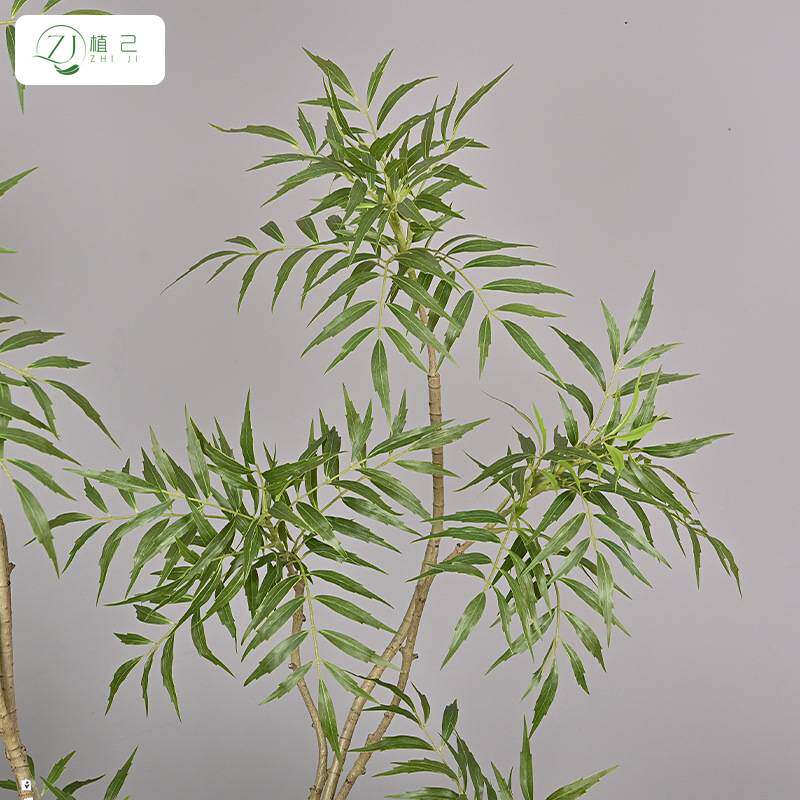 仿真十大功劳假植物室内家居装饰落地盆栽绿植橱窗竹叶草南天竹
