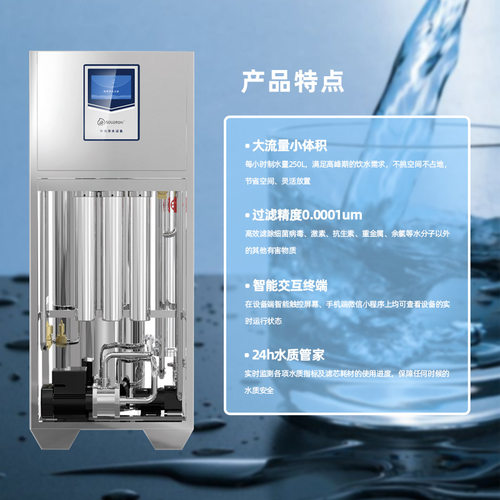 0.25吨/小时RO反渗透净水设备