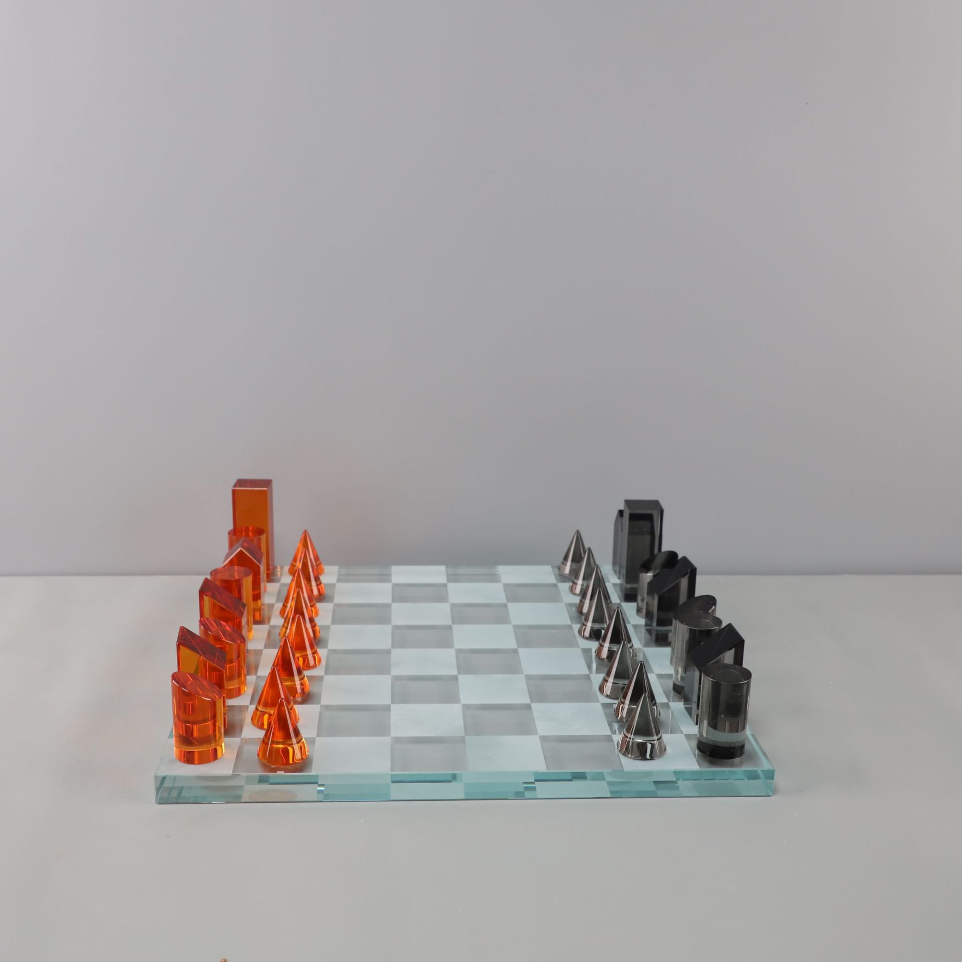 欧式水晶棋盘桌面摆件