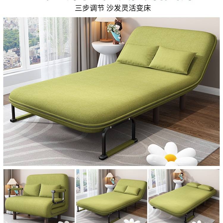 家用折叠沙发床可两用阳台客厅小户型多功能书房单人床推拉伸缩床