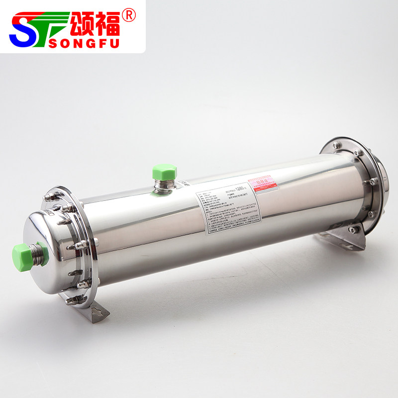 颂福直饮净水器 超滤中央家用水过滤器 大L流量不锈钢 厨房净水机