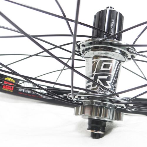 定制20寸406宽圈版轮组BMX土坡攀爬y动作36H4培林11速KOOZER XM49