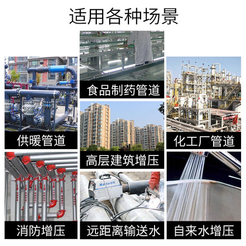 立式管道离心泵消防增压泵冷v热水通用循环锅炉泵工业冷却塔380V