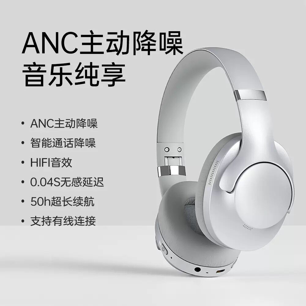 新款主动降噪头戴式蓝牙耳机超长续航全包耳无线蓝牙耳机迷你爆款,影音电器,降噪头戴耳机,淘宝优惠券,粉丝福利购,淘宝优惠卷