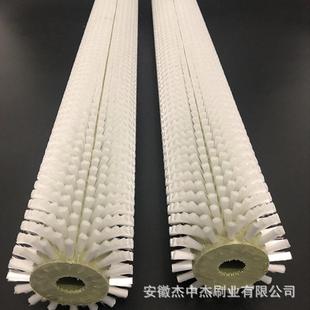 果蔬玻璃清洗毛刷辊尼龙丝滚筒刷打磨抛光清洗除尘毛刷辊厂家