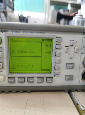 【顺庆】安捷伦E4417A射频功率计 探头8483A 议价拍之前请联【议