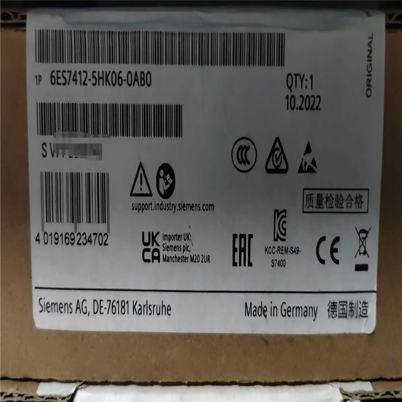 【顺庆】6ES7412-5HK06-0AB0【议价】