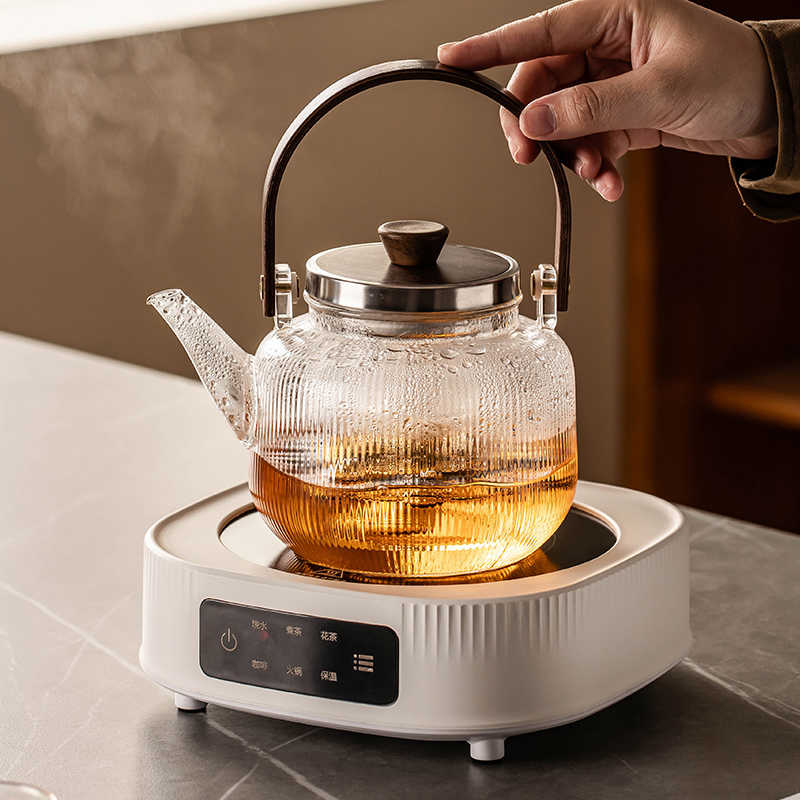 电陶炉煮茶炉迷你小型家用煮茶器烧水蒸煮茶壶茶具套装大功率爆炒