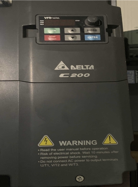 【汇生】拆机台达c200/VFD055CB43A—20，电压380V【议价】