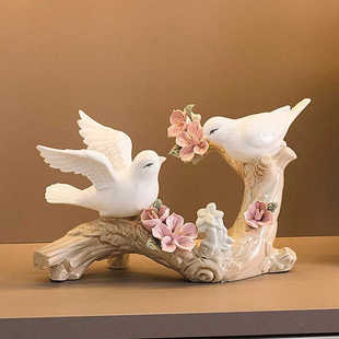 陶瓷摆件高级感家居饰电视柜客厅卧室房间装饰高档轻奢斗柜子