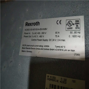 W0100 力士乐驱动器S03.1E 议价 NNBV 汇生