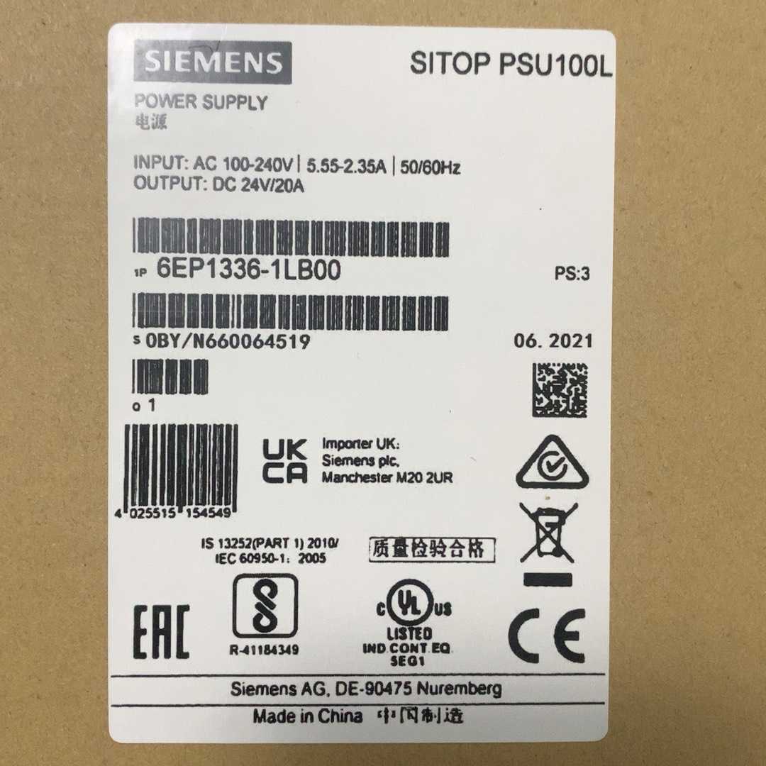 议价6EP1336-1LB00 SITOP PSU100L 西门