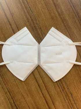 KN95口罩日常防护正规成人口罩白色 双层熔喷布口罩现货10只起订