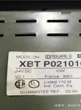 施耐德人机界面XBT P021010 XBTP021议价