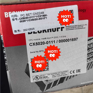 CX1900 002 0111 憨憨電子 倍福主站模塊CX5020