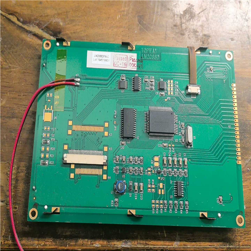 TOPWAY LM2088SFW.C  一片液晶。使用正（憨憨电子）