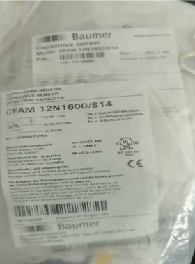 CFAM 12N1600S14Baumer堡盟电容议价