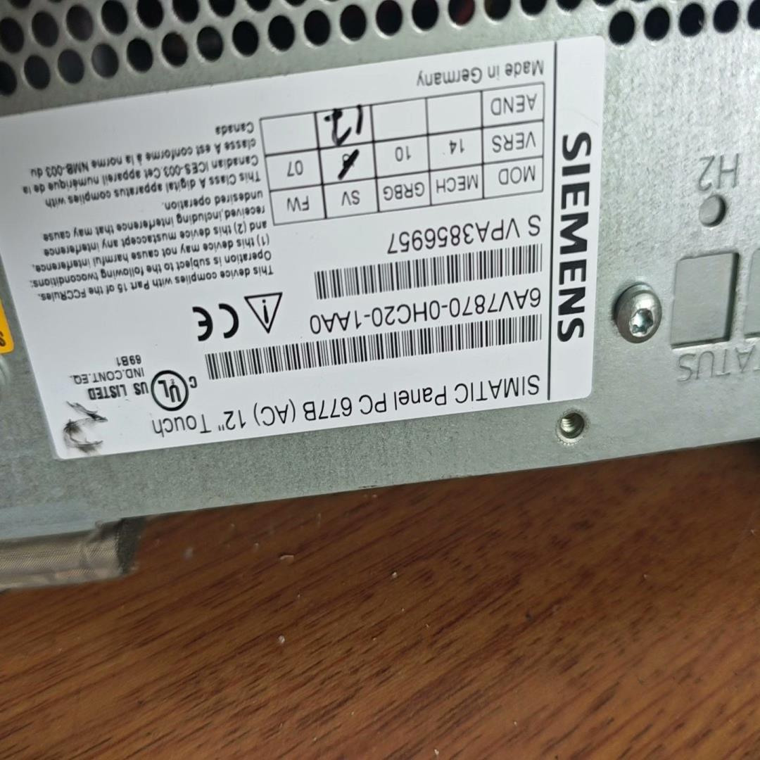 （议价）子PC677B工控机6AV7870-020-1AA0