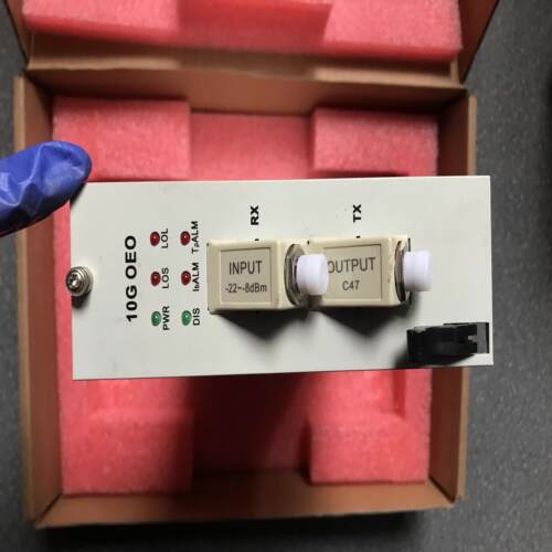 10G OEO光纤收发器OEO-10G-MW-1-SS-A-40-C47-FCUPC