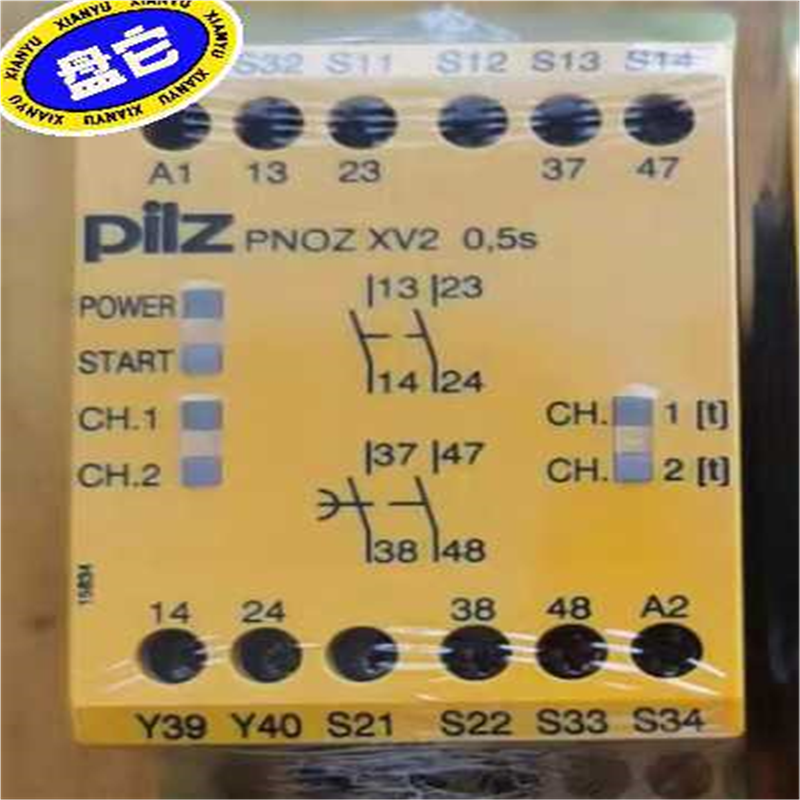皮尔兹PiIZ安全继电器PNOZ XV2 774504原(崽崽配件）