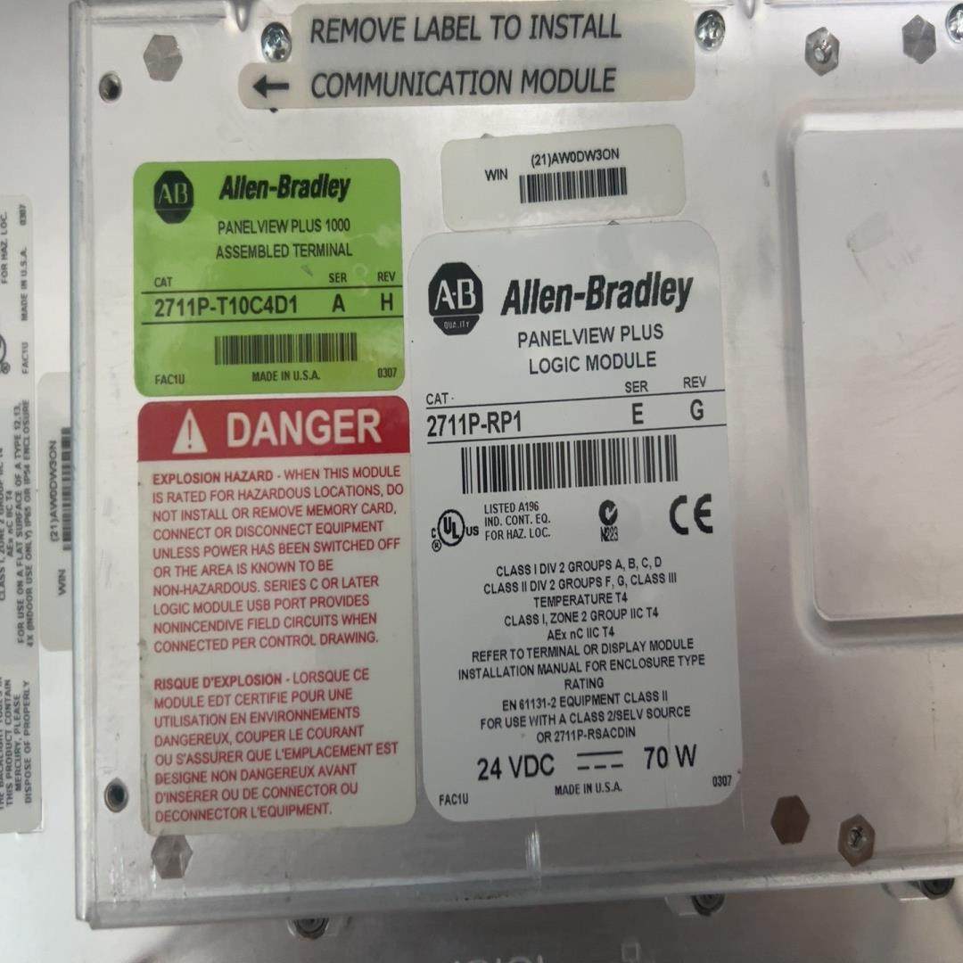 AB触摸屏2711P-RDT10C B成色好(崽崽配件）