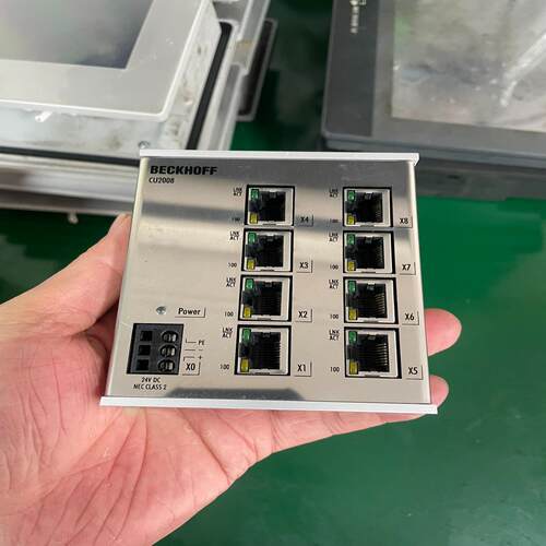 倍福CU2008-0000百兆8口工业交换机 Etherne~议价