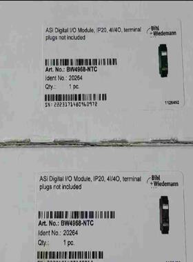 Bihl+Wiedemann必威模块BW4968议价